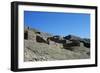 Ruins of Pre-Columbian Fortress in Pucara De Quitor-null-Framed Giclee Print