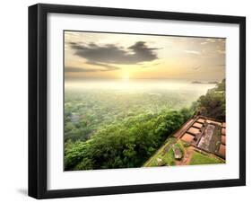 Ruins of Prison on Sigiriya in Sri Lanka-Givaga-Framed Photographic Print