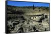 Ruins of Roman Amphitheatre of Ancient City of Lixus, Morocco-null-Framed Stretched Canvas