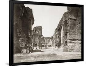 Ruins of Roman Bath Houses-null-Framed Photographic Print