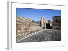 Ruins of Roman Baths, Ferento, Lazio, Italy-null-Framed Giclee Print