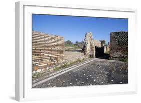 Ruins of Roman Baths, Ferento, Lazio, Italy-null-Framed Giclee Print