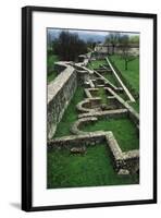 Ruins of Roman Houses, Ancient Roman City of Saepinum, Sepino, Molise, Italy-null-Framed Giclee Print