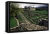 Ruins of Roman Houses, Ancient Roman City of Saepinum, Sepino, Molise, Italy-null-Framed Stretched Canvas