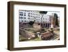 Ruins of Roman Temples at Area Sacra Di Largo Di Torre Argentina, Rome, UNESCO World Heritage Site-Nico Tondini-Framed Photographic Print