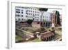 Ruins of Roman Temples at Area Sacra Di Largo Di Torre Argentina, Rome, UNESCO World Heritage Site-Nico Tondini-Framed Photographic Print