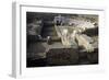 Ruins of Roman Theatre of Albintimilium, Ventimiglia, Liguria, Italy Ad-null-Framed Giclee Print