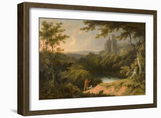 Ruins of Rosslyn Castle, Midlothian, 1810-George Arnald-Framed Giclee Print