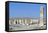 Ruins of Royal Palace of Cyrus Great, Pasargad-null-Framed Stretched Canvas