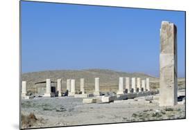 Ruins of Royal Palace of Cyrus Great, Pasargad-null-Mounted Photographic Print