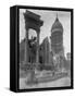 Ruins of San Francisco City Hall-null-Framed Stretched Canvas