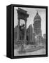 Ruins of San Francisco City Hall-null-Framed Stretched Canvas