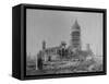 Ruins of San Francisco City Hall-A. Blumberg-Framed Stretched Canvas