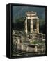 Ruins of Sanctuary of Athena at Delphi-Kevin Schafer-Framed Stretched Canvas
