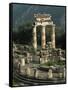 Ruins of Sanctuary of Athena at Delphi-Kevin Schafer-Framed Stretched Canvas