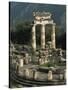 Ruins of Sanctuary of Athena at Delphi-Kevin Schafer-Stretched Canvas