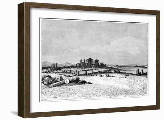 Ruins of Sbeitla, the Ancient Sufetula, C1890-Barbant-Framed Giclee Print