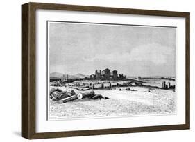 Ruins of Sbeitla, the Ancient Sufetula, C1890-Barbant-Framed Giclee Print