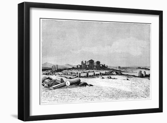 Ruins of Sbeitla, the Ancient Sufetula, C1890-Barbant-Framed Giclee Print