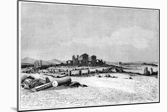 Ruins of Sbeitla, the Ancient Sufetula, C1890-Barbant-Mounted Giclee Print