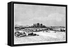 Ruins of Sbeitla, the Ancient Sufetula, C1890-Barbant-Framed Stretched Canvas