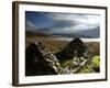 Ruins of Shephed's Hut at Llyn Y Dywarchen, Gwynedd, North Wales, UK-Ross Hoddinott-Framed Photographic Print