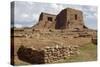 Ruins of Spanish Mission at Pecos Pueblo, Seat of the 17Th-Century Pueblo Revolt, New Mexico.-null-Stretched Canvas