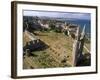 Ruins of St. Andrews Cathedral, Dating from the 14th Century, St. Andrews, Fife, Scotland-Patrick Dieudonne-Framed Photographic Print