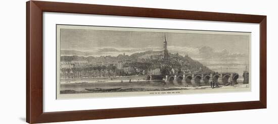 Ruins of St Cloud, from the River-null-Framed Giclee Print
