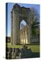 Ruins of St. Mary's Benedictine Abbey-Peter Richardson-Stretched Canvas
