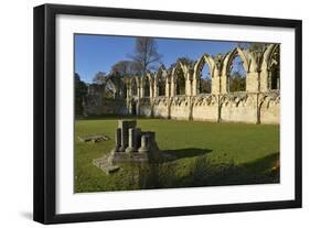 Ruins of St. Mary's Benedictine Abbey-Peter Richardson-Framed Photographic Print