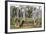 Ruins of Stone Columns at Thuparama Dagoba in the Mahavihara (The Great Monastery)-Matthew Williams-Ellis-Framed Photographic Print