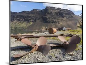 Ruins of Stromness Whaling Station in South Georgia.-Martin Zwick-Mounted Photographic Print