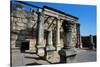 Ruins of Synagogue of Capernaum, Israel, Jewish Civilization BC-null-Stretched Canvas
