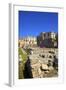 Ruins of Temple of Apollo, Ortygia, Syracuse, Sicily, Italy, Europe-Neil Farrin-Framed Photographic Print
