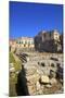 Ruins of Temple of Apollo, Ortygia, Syracuse, Sicily, Italy, Europe-Neil Farrin-Mounted Photographic Print
