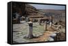 Ruins of Temple of Mithras, Roman City of Tiddis-null-Framed Stretched Canvas