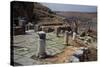 Ruins of Temple of Mithras, Roman City of Tiddis-null-Stretched Canvas