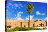 Ruins of the 16th Century El Badi Palace, Marrakech, Morocco-Nico Tondini-Stretched Canvas