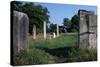 Ruins of the Agora, Thassos Island, Greece, 5th-4th Century BC-null-Stretched Canvas