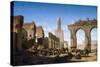 Ruins of the Al-Hakim Mosque in Cairo-Prosper Marilhat-Stretched Canvas