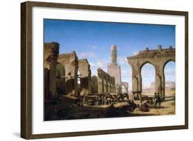 Ruins of the Al-Hakim Mosque in Cairo-Prosper Marilhat-Framed Giclee Print