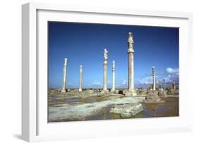 Ruins of the Apadana, Persepolis, Iran-Vivienne Sharp-Framed Photographic Print