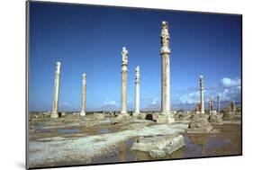 Ruins of the Apadana, Persepolis, Iran-Vivienne Sharp-Mounted Photographic Print