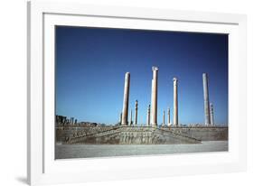 Ruins of the Apadana, Persepolis, Iran-Vivienne Sharp-Framed Photographic Print