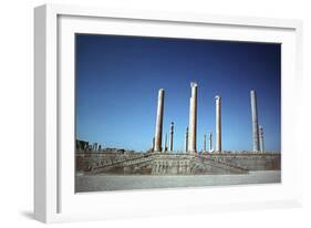 Ruins of the Apadana, Persepolis, Iran-Vivienne Sharp-Framed Photographic Print