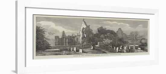 Ruins of the Archbishop's Palace, Southwell, Nottinghamshire-null-Framed Giclee Print