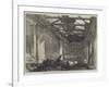 Ruins of the Ball-Room, Northumberland House, Strand, after the Fire-null-Framed Giclee Print