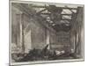 Ruins of the Ball-Room, Northumberland House, Strand, after the Fire-null-Mounted Giclee Print