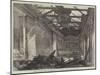 Ruins of the Ball-Room, Northumberland House, Strand, after the Fire-null-Mounted Giclee Print